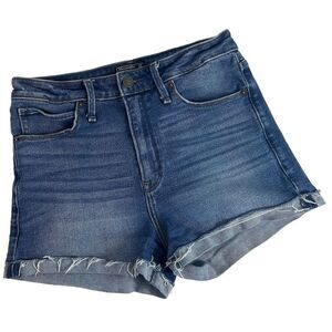 Abercrombie & Fitch‎ Simone High Rise Shorts Cuffed Hem Size 27 4 EUC